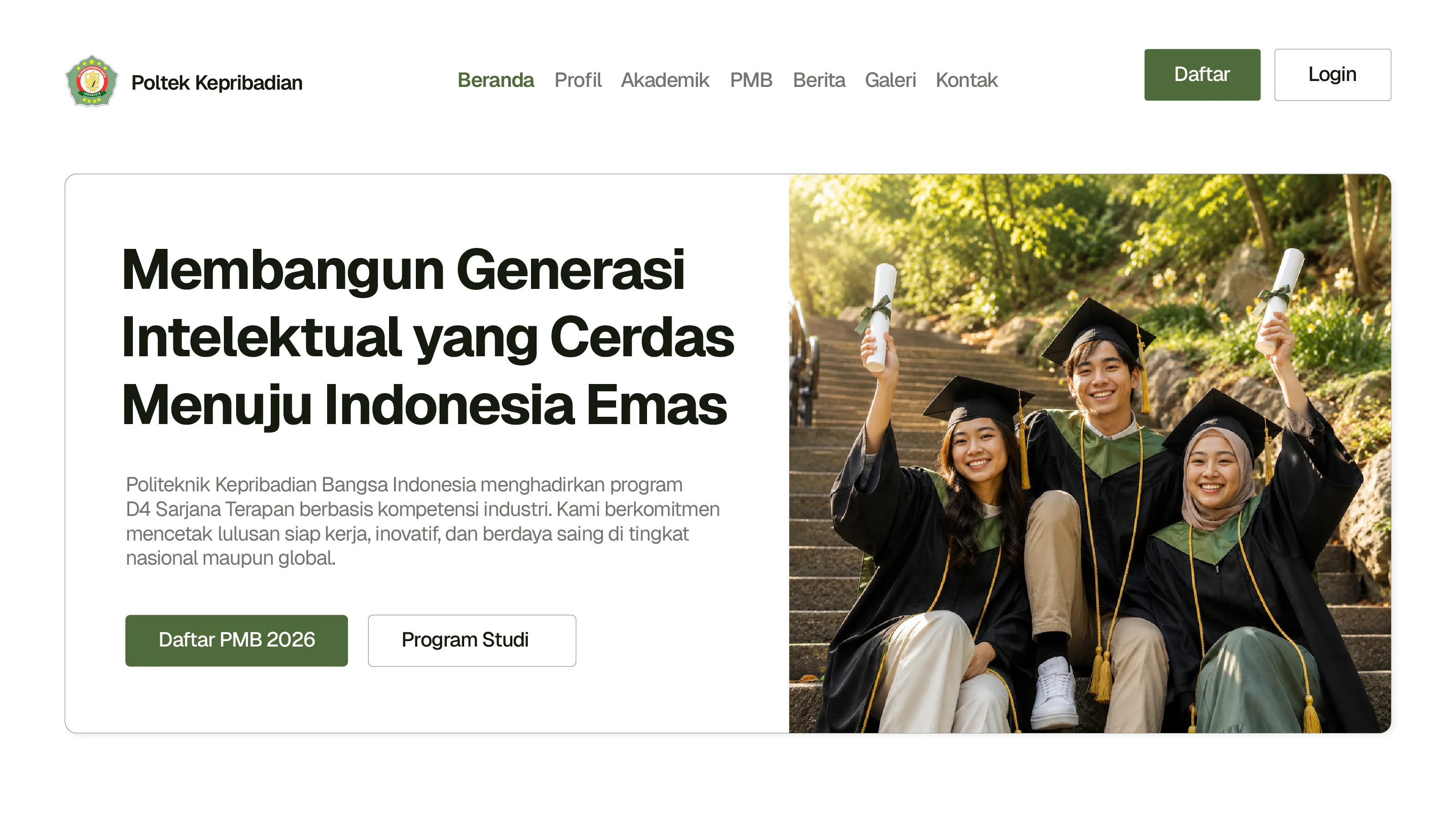 Politeknik Kepribadian Bangsa Indonesia